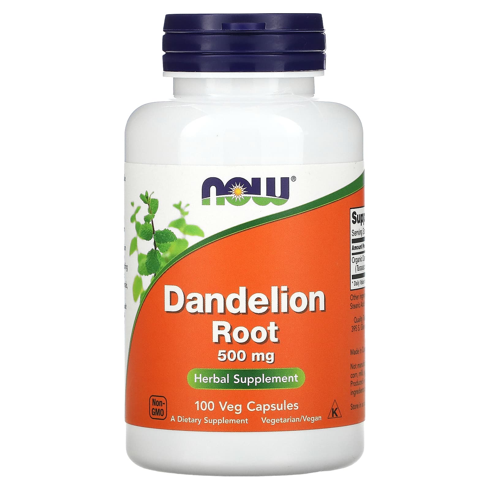 

Dandelion Root, 500Mg, 100 Veggie Caps