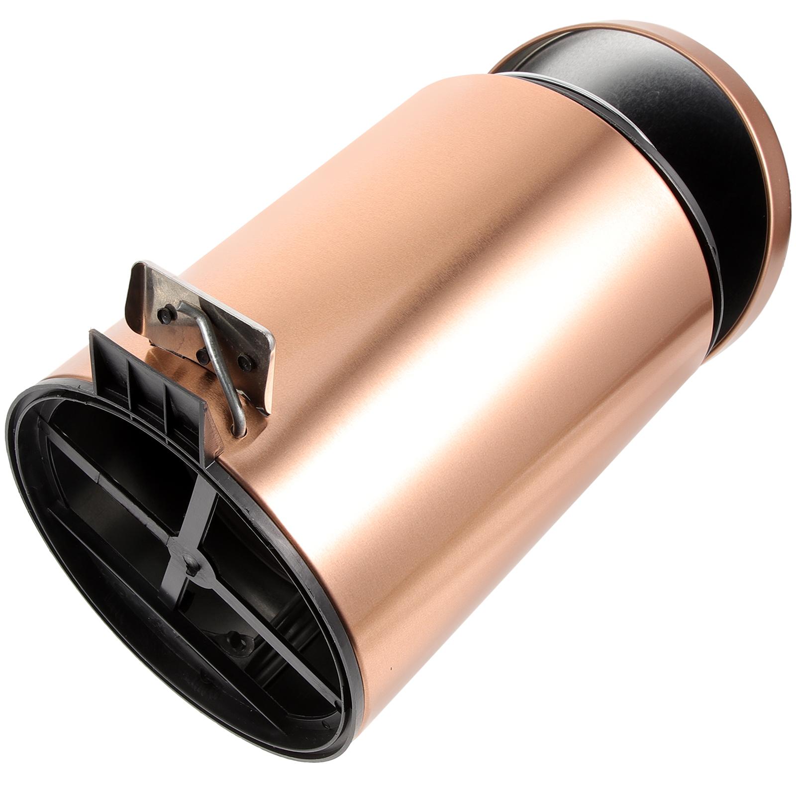 

Круглый педальный мусорный бак для офисного мусора с крышкой, железный контейнер для кухонных отходов, корзина для бумаги