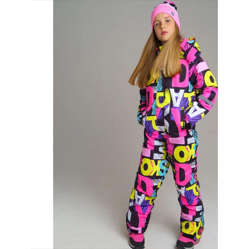 Ski Suit, One-Piece Windproof and Thickeneded One-Piece Suit for Girls, Children, and Adults, Winter Warm One-Piece Suit for Playing In the Snow