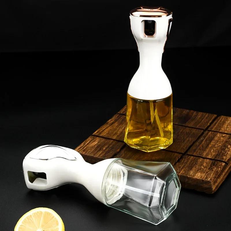 Olive Oil Sprayer Bottle Cooking Baking Vinegar Mist Sprayer Barbecue Spray Bottle for Cooking BBQ Picnic Tool Seasoning Bottle