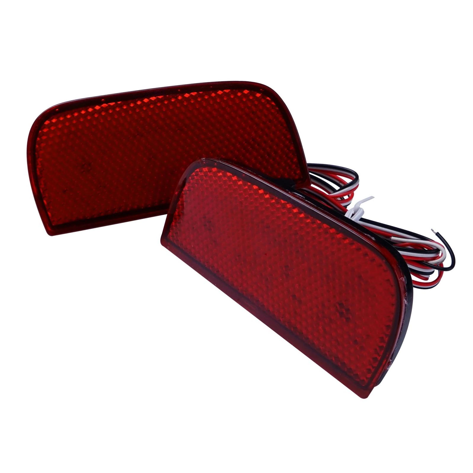 

1 пара задних катафотов бампера стоп-сигнал задние фонари для Honda Civic 10-го поколения 2016-2018 OEM#33555TBAA01 33505TBAA01