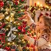 Crisp Sound Xmas Tree Pendant Creative Door Hanging Bell Gifts Retro Windbell  Entrance Porch