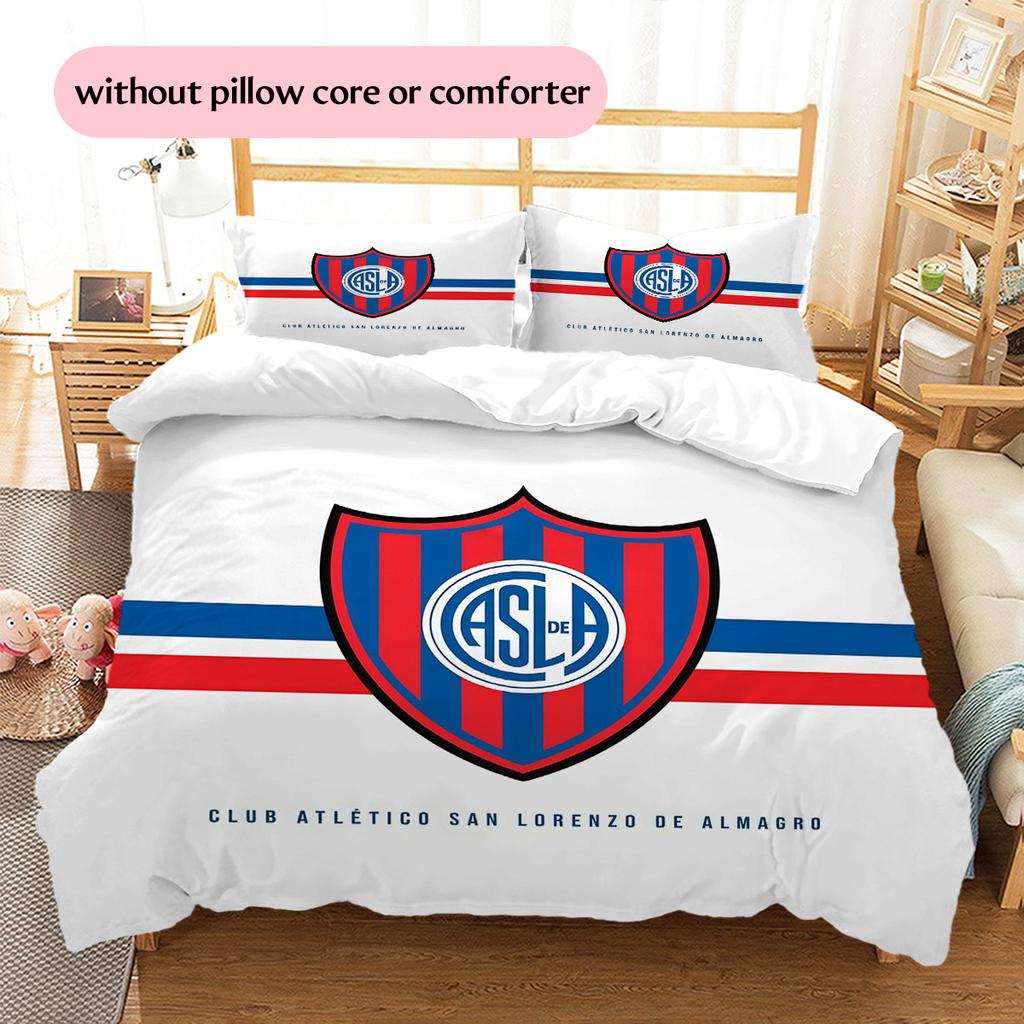 San Lorenzo de Almagro2 Pattern Bedding Quilt Set Home Decoration Gift (1 * duvet cover + 2 * pillowcase without core)