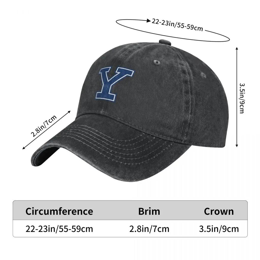 Yale Baseball Cap Hat Beach Hat Man For The Sun Women'S Hats 2024 Men'S