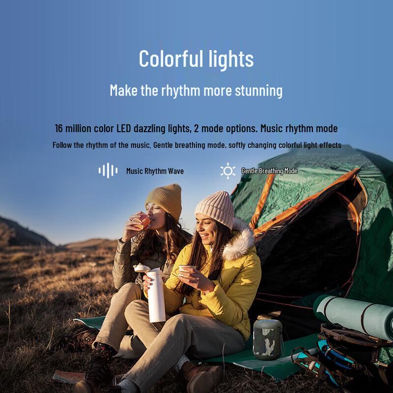 SEE ME HERE E7-L Portable Bluetooth Speaker CN plug (adapter included)