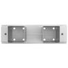 Firewood stacking aid 12 pcs silver 34 x 10 x 15 cm steel
