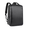 Men's Premium Leather Waterproof Laptop Backpack - Business & Travel