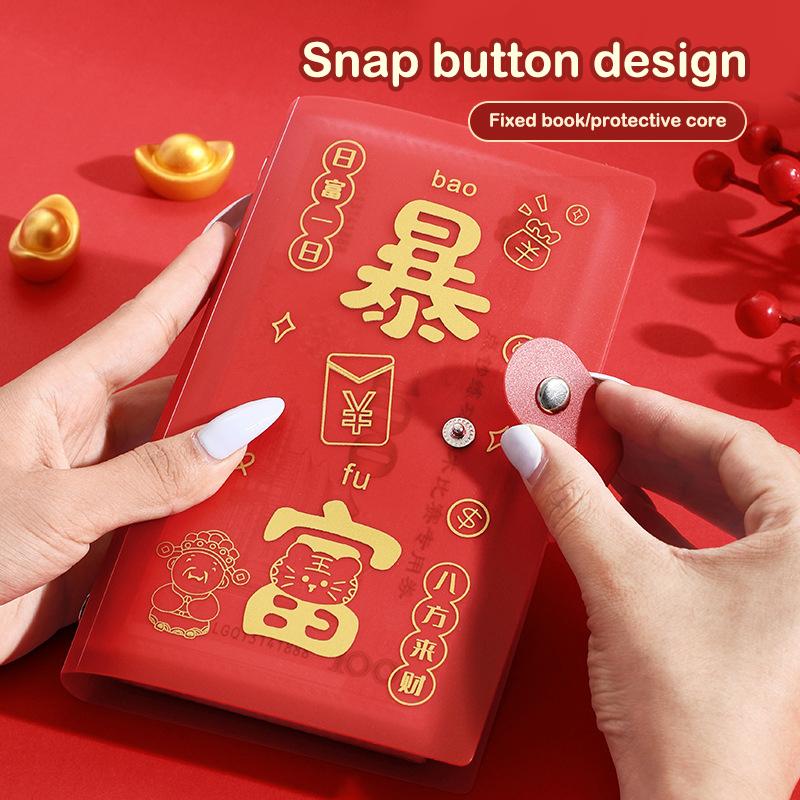 New Saving 100 Envelopes Money Challenge Notebook Savings Binder Reusable Notebook Portable Budget Savings Challenges Books