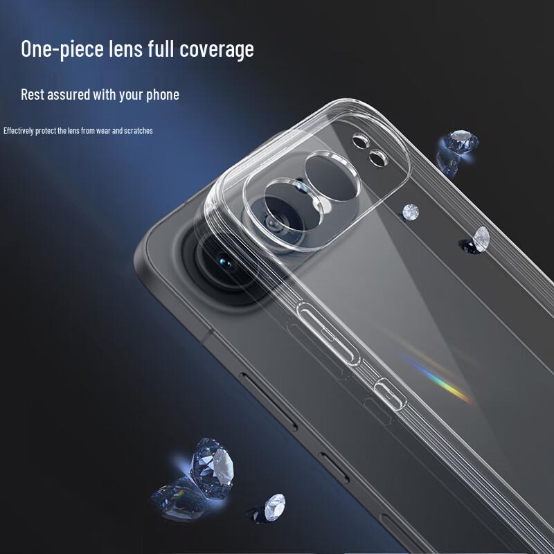 KMaxAI Ultra-thin Transparent TPU Phone Case for Honor 500
