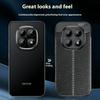For Xiaomi Poco M8 5G/Redmi Note 15 5G (Global) Case Litchi Texture TPU Flexible Phone Cover, Black