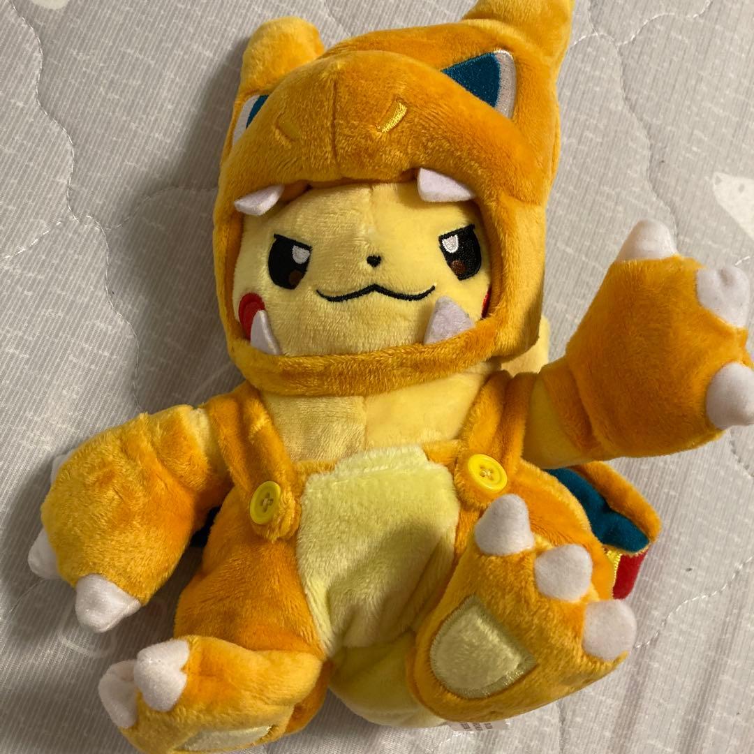 Charizard Maniac Pikachu Plush Toy Pokemon Pikachu Charizard
