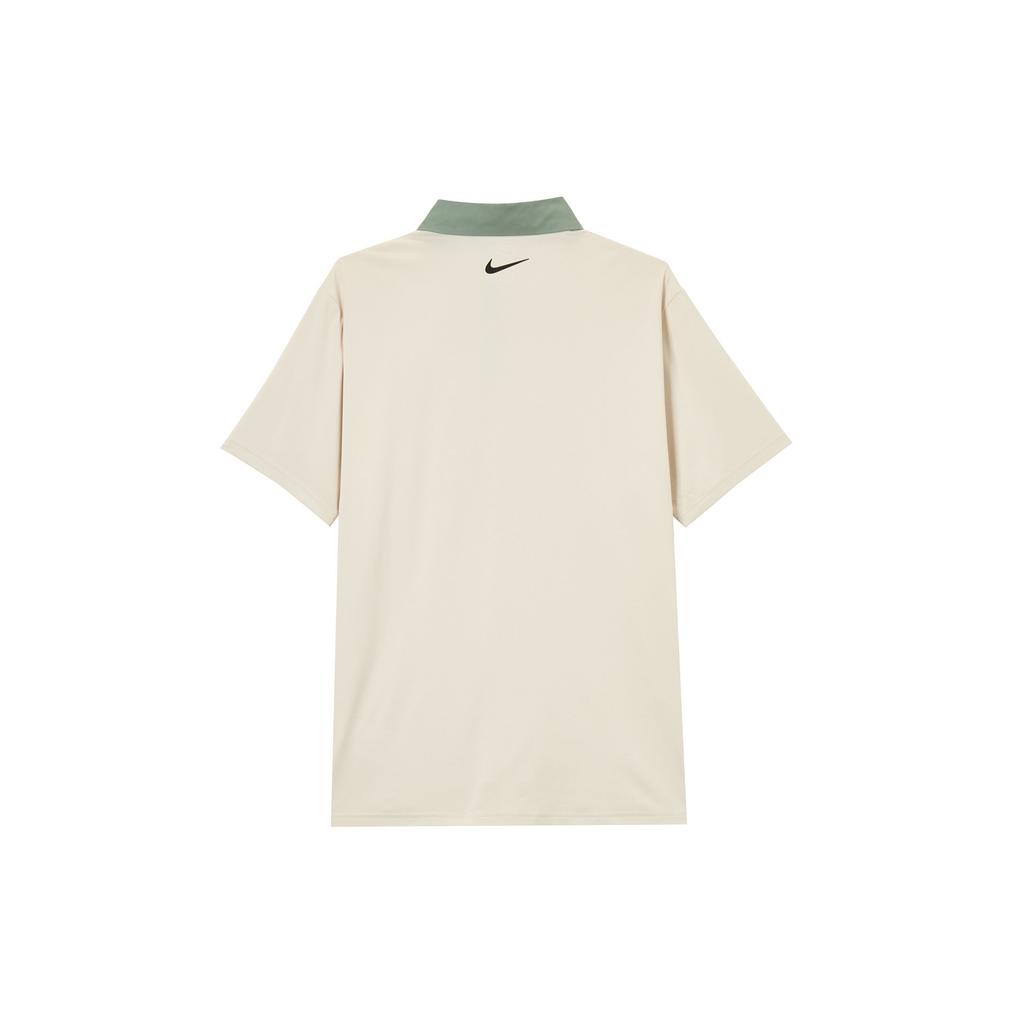 Nike Dri-Fit Swoosh Tour Fashion Versatile Comfortable Short Sleeve Polo Shirt Men Polo Shirts Off-White FZ7502-104