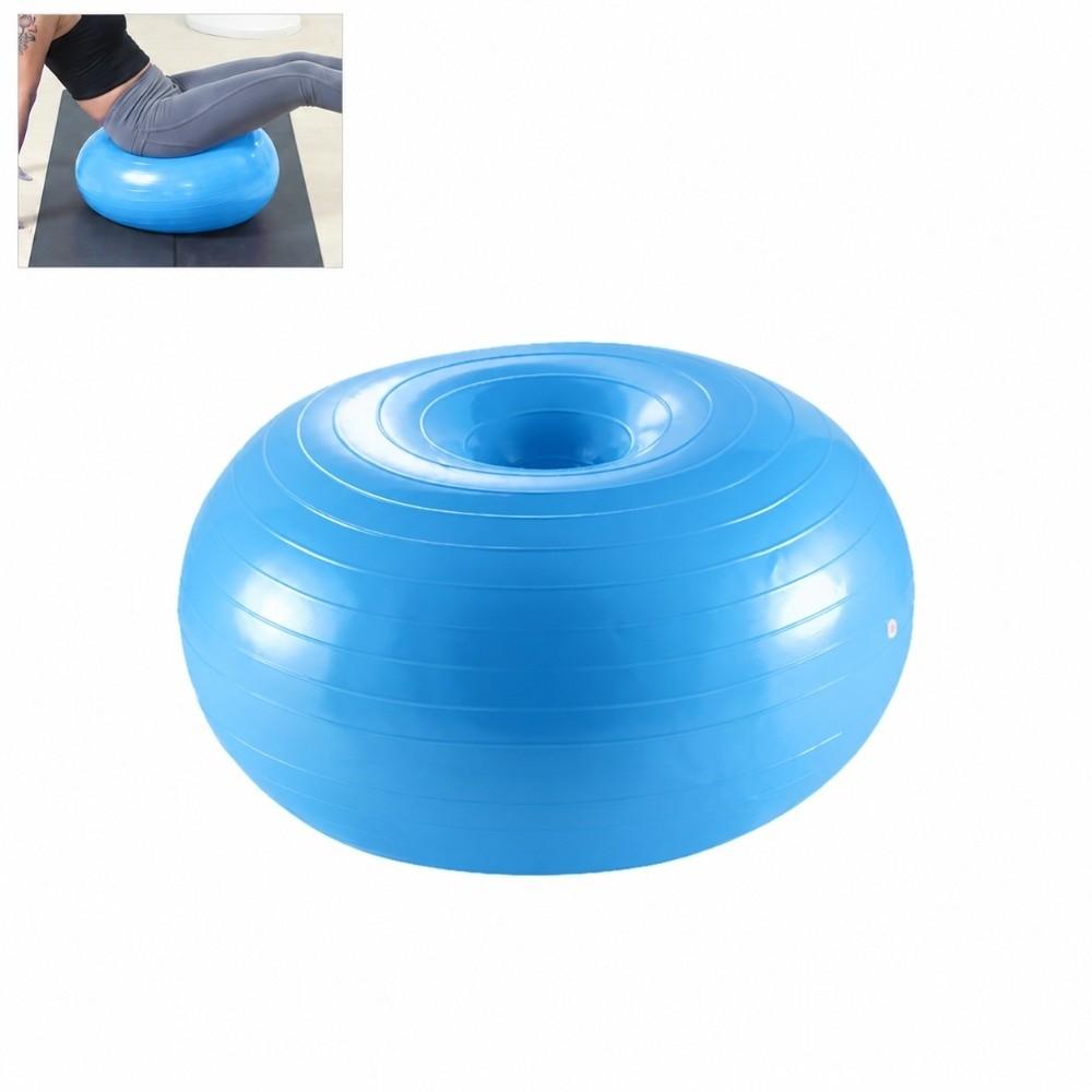 Workout Ball Donut Yoga Ball With Inflatable Pump Fitness Donut Ball Core Workout