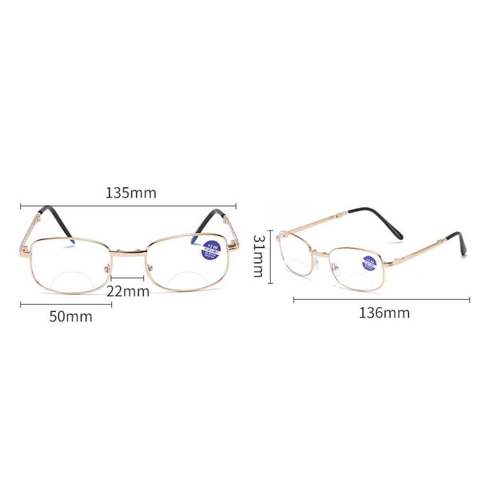 Light With Storage Bag Women's Reading Glasses Folding Reading Glasses Reading Glasses Portable Box