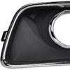 PIT66 Fog Lights Frame Trim Assembly Compatible with Chevy Malibu Eco 2013-2014/ Malibu 2013-2015/ Malibu Limited 2016, Left & Right Side Black 1