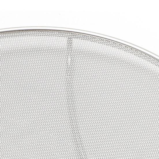 Grease Splatter Guard Stainless Steel Fine Mesh Screen with Easy-Grip Handles Blocks Oil Stains Splash Resistant Cooking Tool