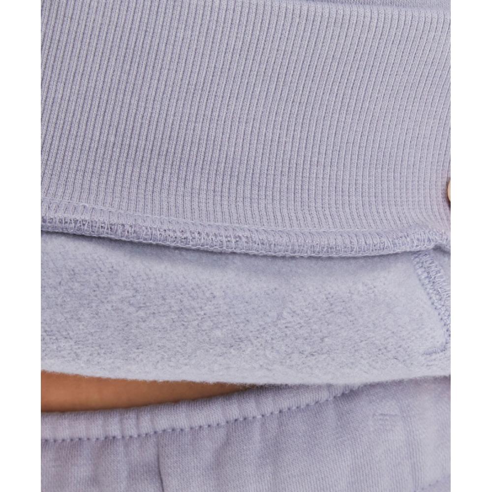 New Balance Nbmde4w902 Women Essential Brushed Hoodie Zip Up  Purple 