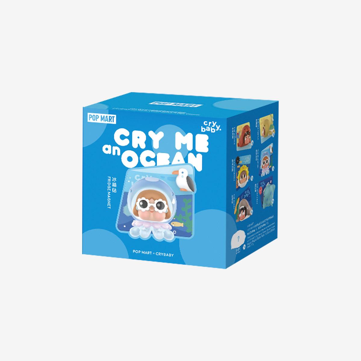 Pop Mart Crybaby Cry Me An Ocean Series Fridge Magnet Blind Box