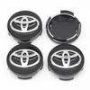 4pcs 57/62mm For Toyota Car Tyre Wheel Center Hub Cap Badge C-hr Prado Rav4 Yaris Hilux Prius  Avensis Corolla Camry crown
