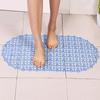 Bath Shower Mat NON Slip PVC Bathroom Mats ANTI Slip Strong Suction 35 X 61CM