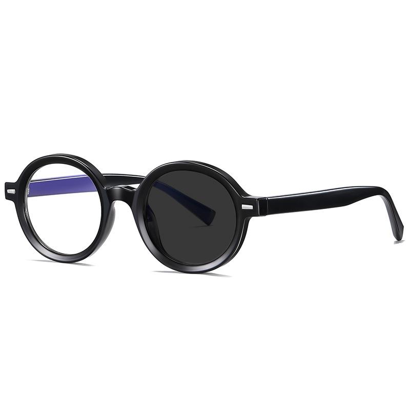 Retro Oval Anti Blue Light Photochromic Reading Glasses For Men Women Diopter +25 To +6 0 High Quality