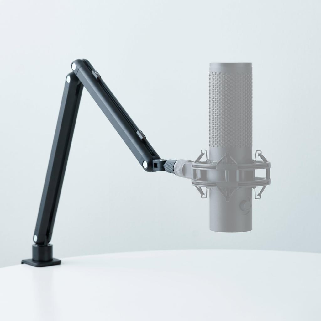 princeton Gaming Microphone Boom Arm for Condenser 2kg Load Black Arm, Microphones, Capacity, Gaming/Streaming, PGA-STD01