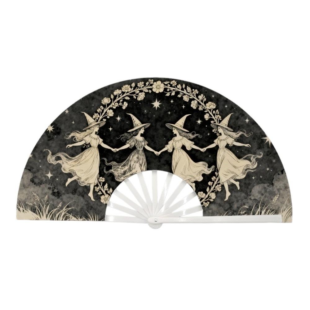 Handheld Kung Fu Fan 33cm 13in Folding Hand Fan Chinese Style Large Hand Fan Decoration