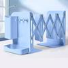 Adjustable Scalable Bookshelf Metal Book Stand Durable Telescopic Bookends