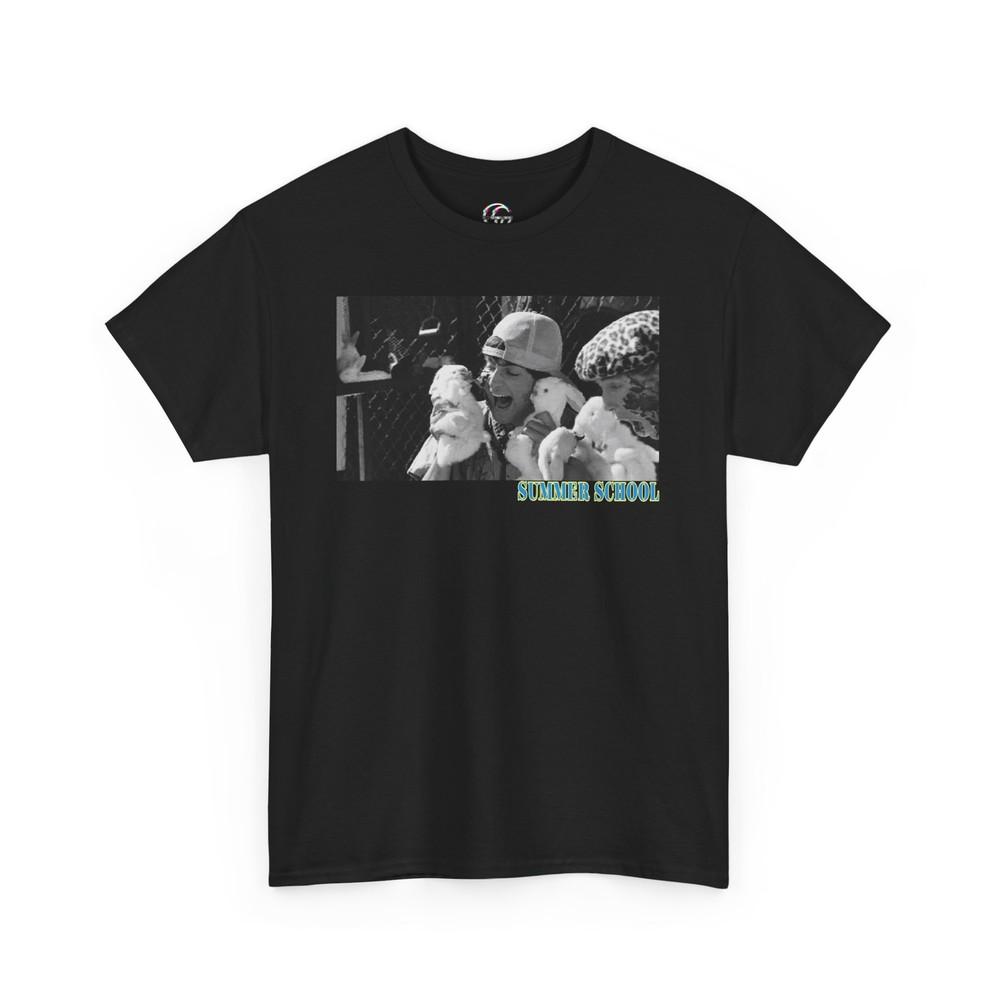 

Summer School Retro Movie TShirt For Men amp; Women Funny Rabbit Attack Scene Unisex T-Shirt S