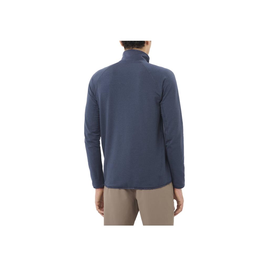 SALOMON Essential Lightwarm Pleated High Neck Comfortable Versatile Sweatshirt Men Tops C26459