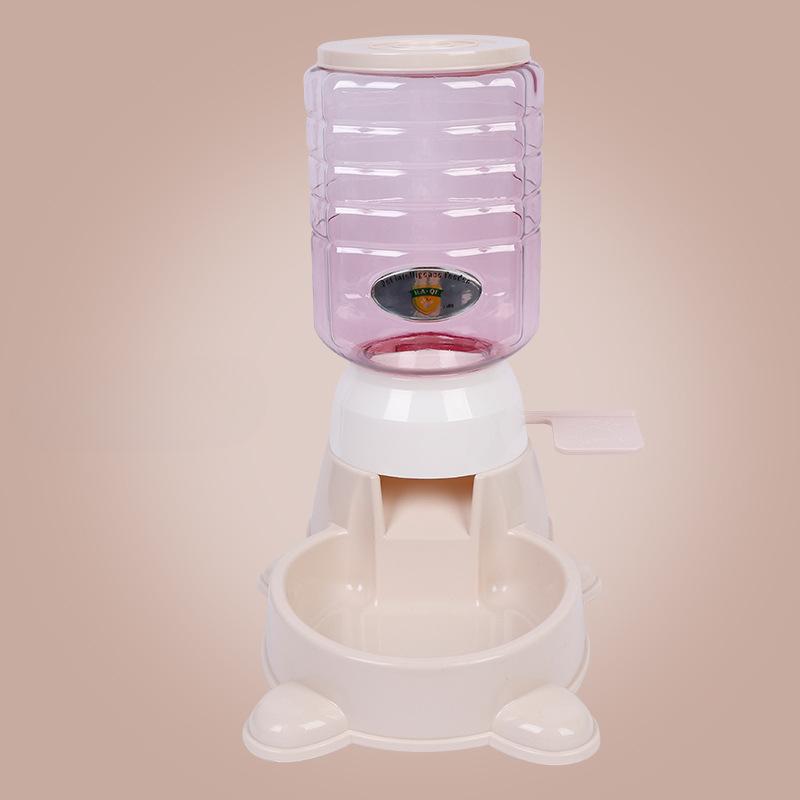 Dog Quantitative Feeding Push-type Feeder Puzzle Pet Large-capacity Automatic Feeder Cat Bowl Cat Bowl