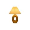 Pleated Design Desk Lamp Ceramic Base Minimalist Style Bedside Lamp Dimmable Advanced Atmosphere LED Desk Lamp Reading Light