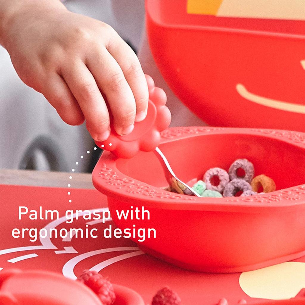 MARCUS MARCUS Toddler Meal Time & Set, Pig, MMTMS-PG