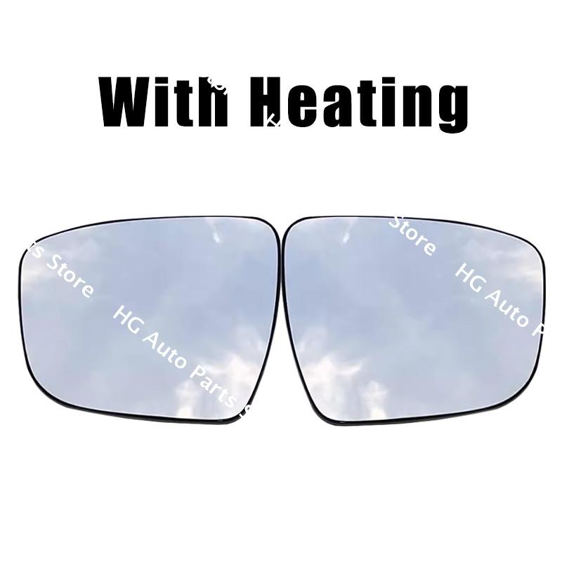96366-5BC0A 96365-5BC0A For Nissan Qashqai 2016 2017 2018    Rearview Side Mirror Glasses Lens With Heating