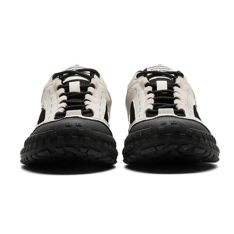 Fashion High Quality Leather Hiking Shoes Durable Outdoor Sport Men Trekking Leather Shoes Lace-Up Climbing Hunting Sneakers