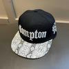 European and American Compton Youth Street Dance Flat-brim Hat Brim Men's Trendy Street Dance Hip-hop Hat Is a Hit Hat