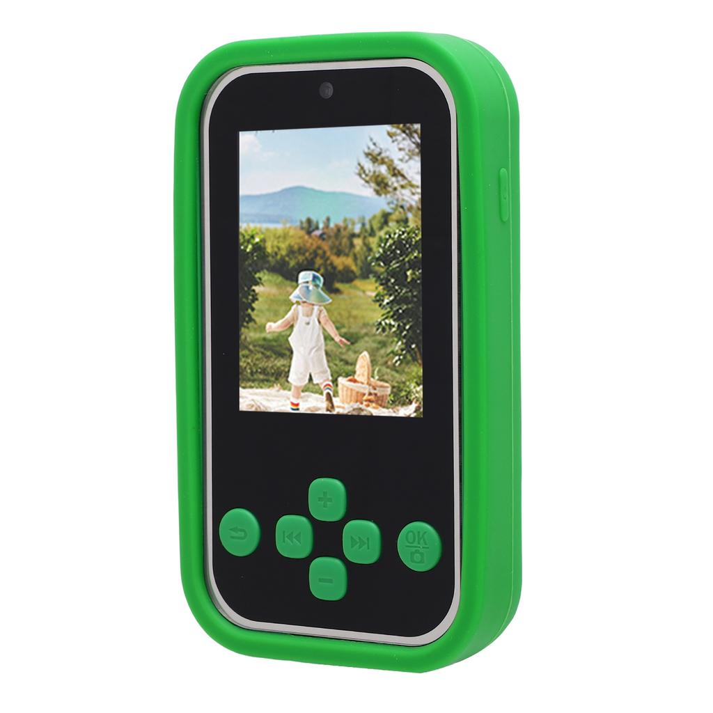 1080P HD Camera for Toddler 2.4 Inch Screen Autofocus Cute Cartoon MP3 Video Selfie Camera for Xmas Birthday Gifts