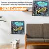 Calendar Mystical Creative Hanging Wall Calendar Witchy Gift Home Decoration