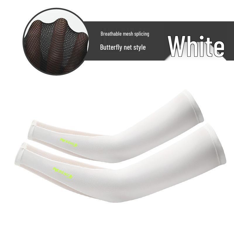 

Велосипедные нарукавники Защита от УФ-лучей Влагоотводящие Противоскользящие Флуоресцентные рукава для мужчин и женщин S