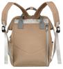 PTN BETA-6072 Khaki+Gray Fabric Backpack