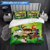 Alien heroes 3pcs K-pop music group Bedding set,Ideal for Bedroom, Dormitory,Including Duvet Cover And 2pcs Pillowcases,Fan gifts