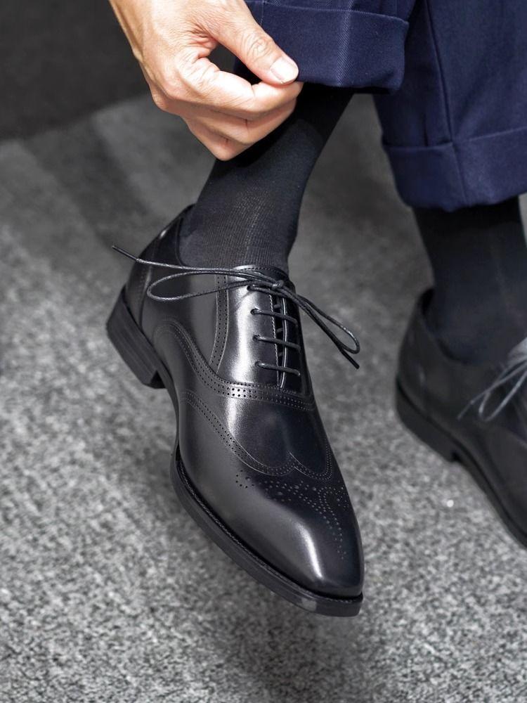 Nuove Scarpe Uomo in Pelle Business Formali da Lavoro Professionali Casual Belle per Matrimonio Sposo di Alta Gamma