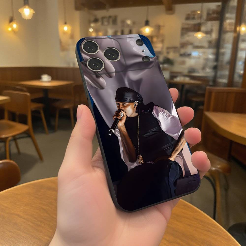 I AM MUSIC Playboi C-Carti Phone Case For iPhone 17,16,15,14,13,12,11,Pro,XS,Max,XR,Plus,E,SE4,Mini Black Soft Cover