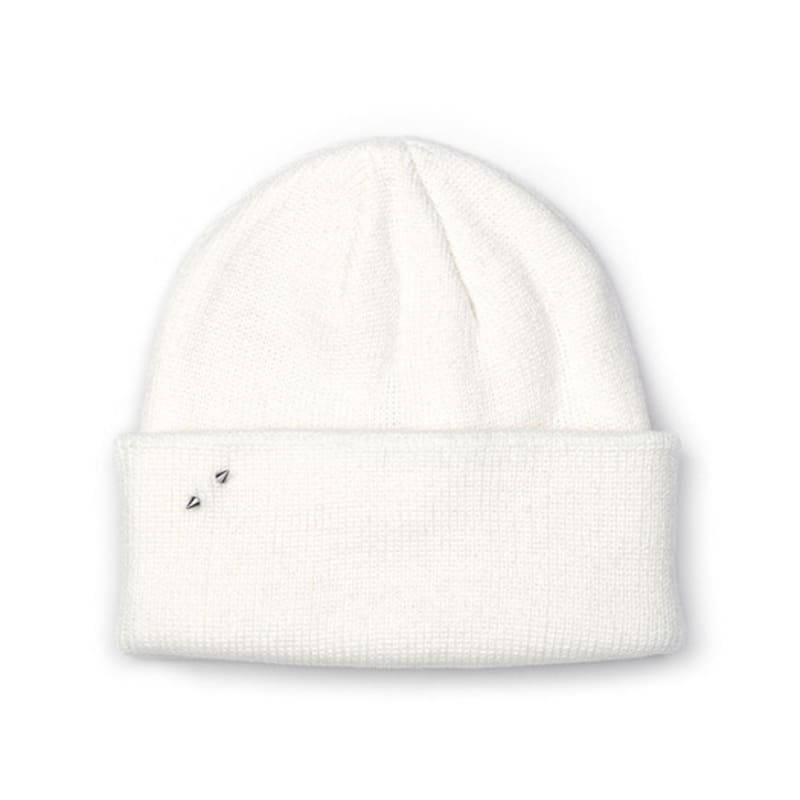 

Шапка-бини BLACKBLOND BBD с пирсингом-конусом (белый) M