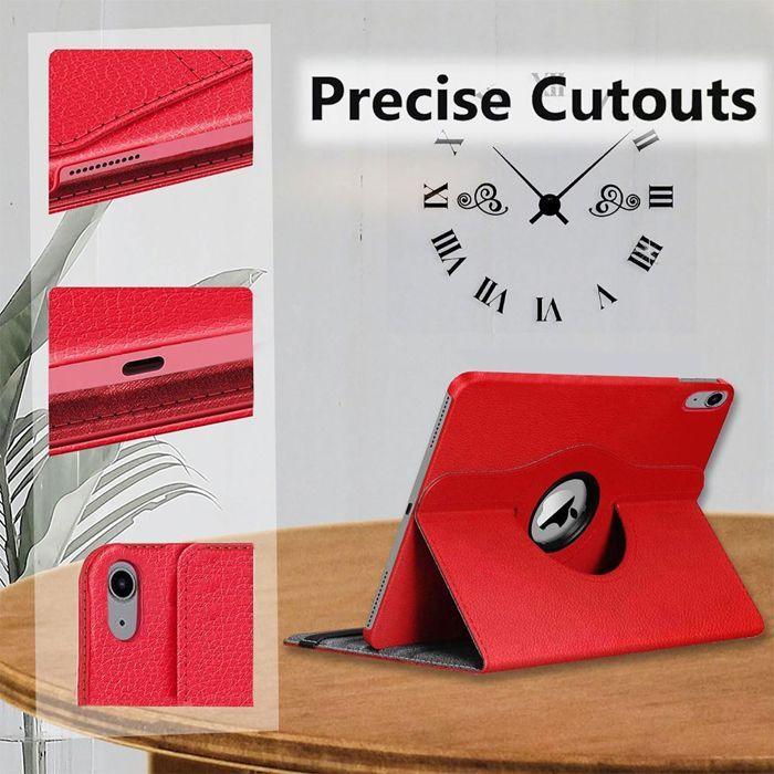 Case + Tempered Glass - BOOLING - for iPad A16 (11 ") - Rotation 360° - Red - Optimal Protection