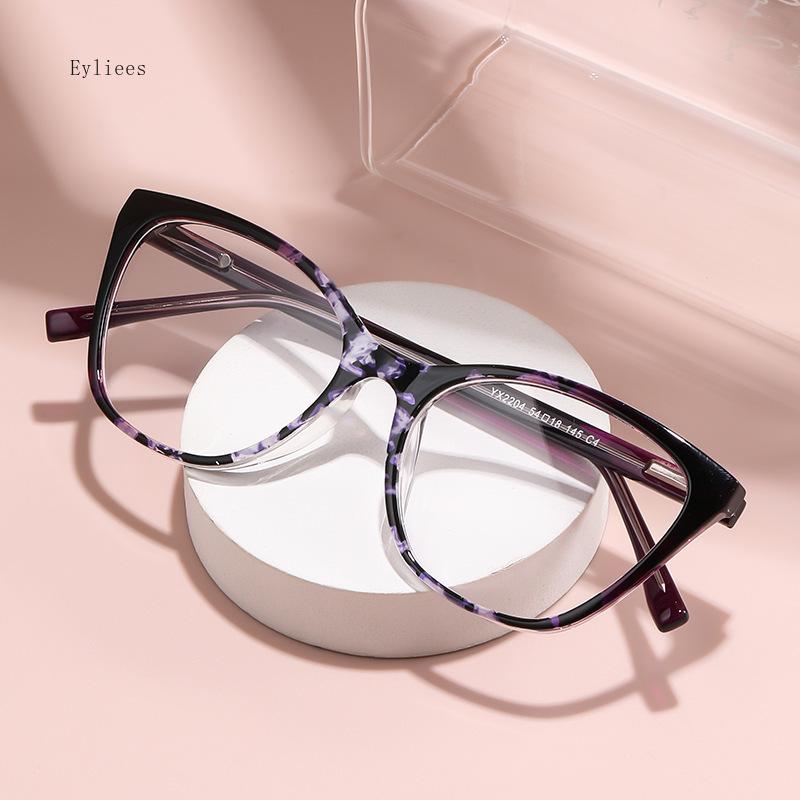 Fashion Reading Glasses for Women Cat Eye Plus Presbyopia Optical Lens Women Computer Magnify Grade Prescription Glass +150