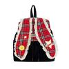 Schoolbag New Large Capacity Cute Niche Design College Backpack Campus 1011 Trend Girl Heart Travel Backpack