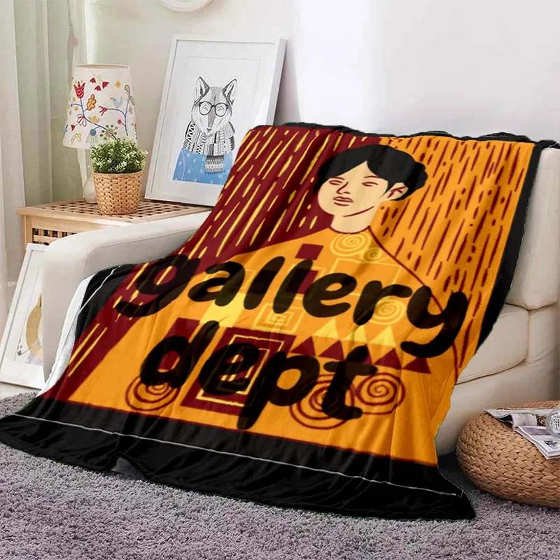 G-Gallery D-Dept Print Flannel Blanket Children Teen Family Gift Portable Home Travel Bed Sofa Office Plush