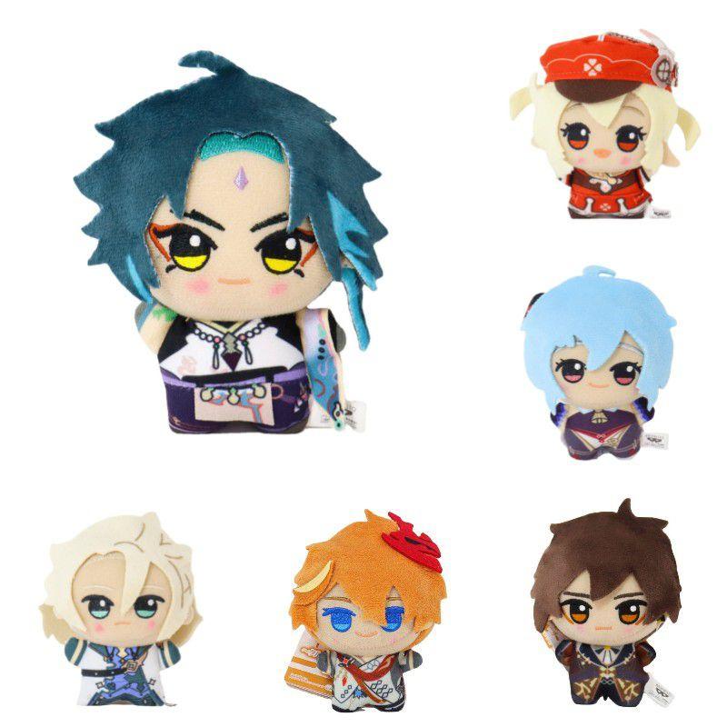Zhongli Genshin Impact Xiao Plush Doll Pendant Figures Toys Game Cute Gifts