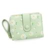Cute Cat Girls Wallet Short Student Id/Bank Card Holder Money Bag Zipper Wallets For Women Key Storage Purse